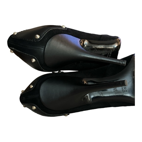 Gucci black suede and leather heels size US 8.5 - Picture 7 of 11